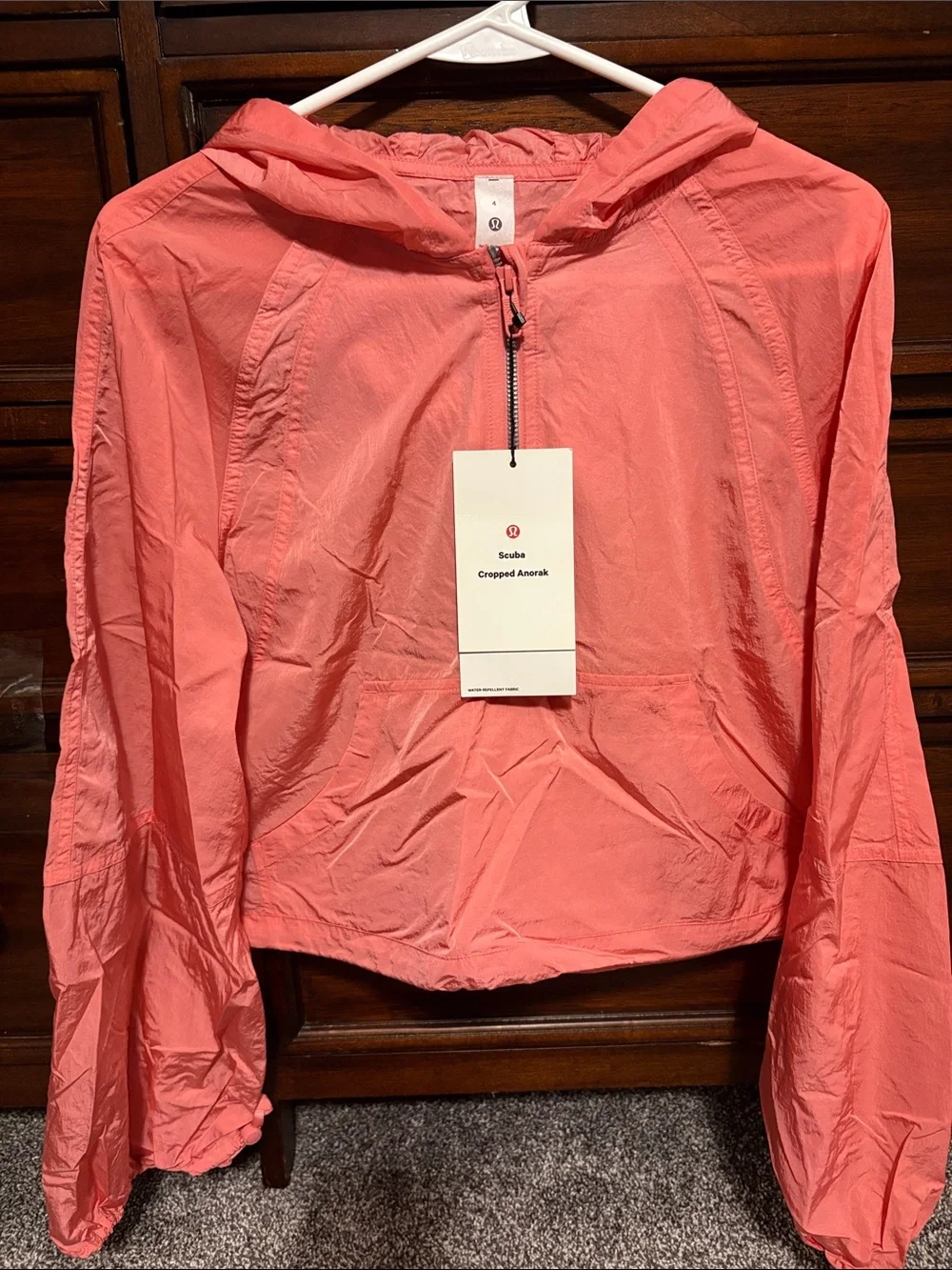 Lululemon Scuba Cropped Anorak Jacket